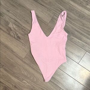 Babaton Pink Bodysuit